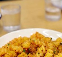 Flower Potato Dish