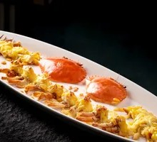 Mozzarella Baked Blue Crab