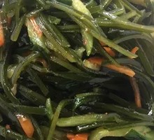Cold-mixed kelp strands