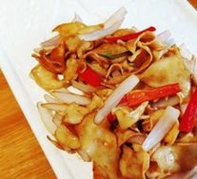 Fresh Mushroom and Abalone Slices