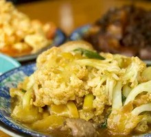 Cauliflower and Pork Slices