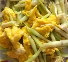 Bamboo Shoots Stir-Fried with Eggs