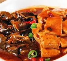 Stewed Small Fish with Tofu