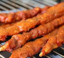 Sesame Meat Skewers