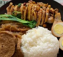 口水鸡饭