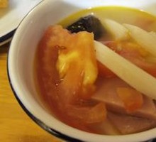 Noodles in Soup