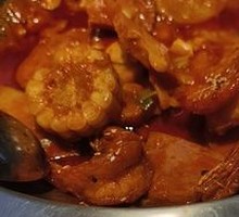 鸡翅大虾锅