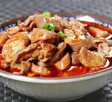 Braised Pork Intestine Rice