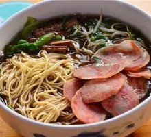 Sausage and Skin Noodles