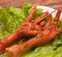 Grilled Boneless Chicken Feet