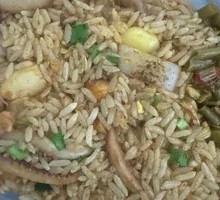 Seafood Squid Fried Rice