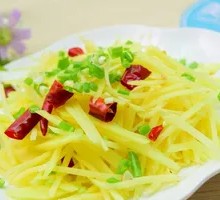 青椒炒土豆丝