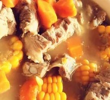 Pork Rib and Corn Stew
