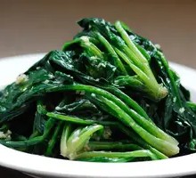 Gingered Spinach