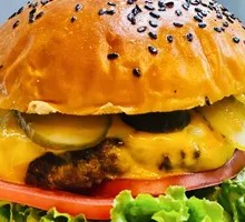No-Bread Egg Burger