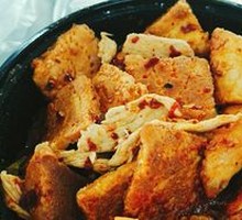 酱香鸡肉炒馕