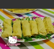 Stuffed Bean Curd Rolls