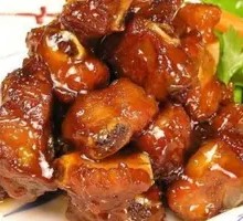 Sweet and Sour Pork Rib Rice Bowl
