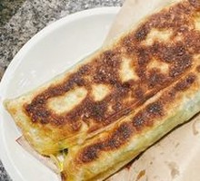 Leek and Egg Pancake