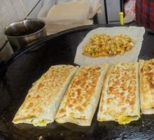 Spicy Cabbage Egg Pancake
