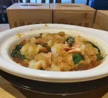 Garlic Shrimp with Rice Noodles