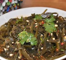 Thin seaweed strips