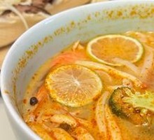 Tom Yum Seafood Noodles