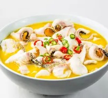 Golden Soup Sea Bass
