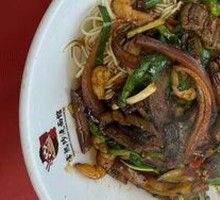 Shrimp and Eel Noodles