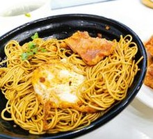 Pan-fried Pork Cutlet Noodles