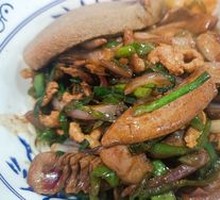 Stir-Fried Pork and Kidney Slices with Spicy Sauce