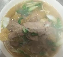 Pig's Liver Noodles with Pig's Skin
