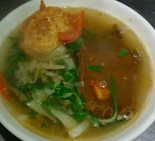 Pig Belly and Skin Noodles