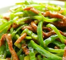 Green Pepper Shredded Pork Rice