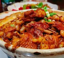Fava Bean and Chicken Stir-Fry
