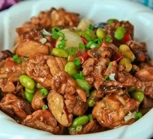 Stewed Chicken with Edamame Rice Bowl