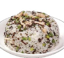 Snow Cabbage and Pork Stir-Fried Rice with Egg
