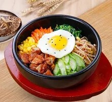 烧鸟石锅拌饭