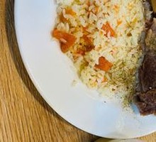 Hand-Grabbed Lamb Leg Rice