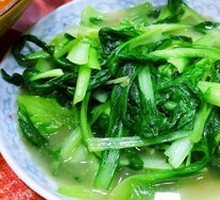 猪油渣炒青菜