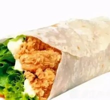 奥尔良烤鸡肉卷