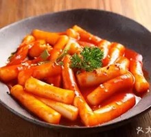 Korean Spicy Rice Cake Stir-Fry