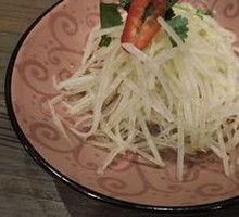 凉拌木瓜丝