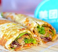 Pork Cutlet Pancake