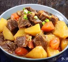 Beef and Potato Rice