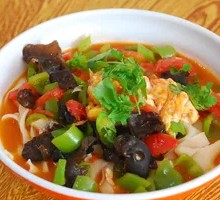 Egg Noodles with Scrambled Eggs