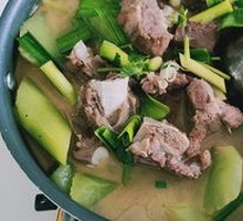 Cured Pork Ribs Stewed with Bamboo Shoots