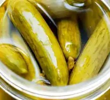 Mini Pickled Cucumbers