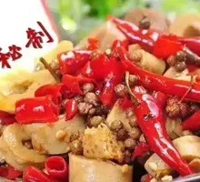 Spicy Wheat Gluten Noodles