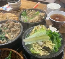Lotus Root and Crispy Pork Stuffed with Two Mixtures